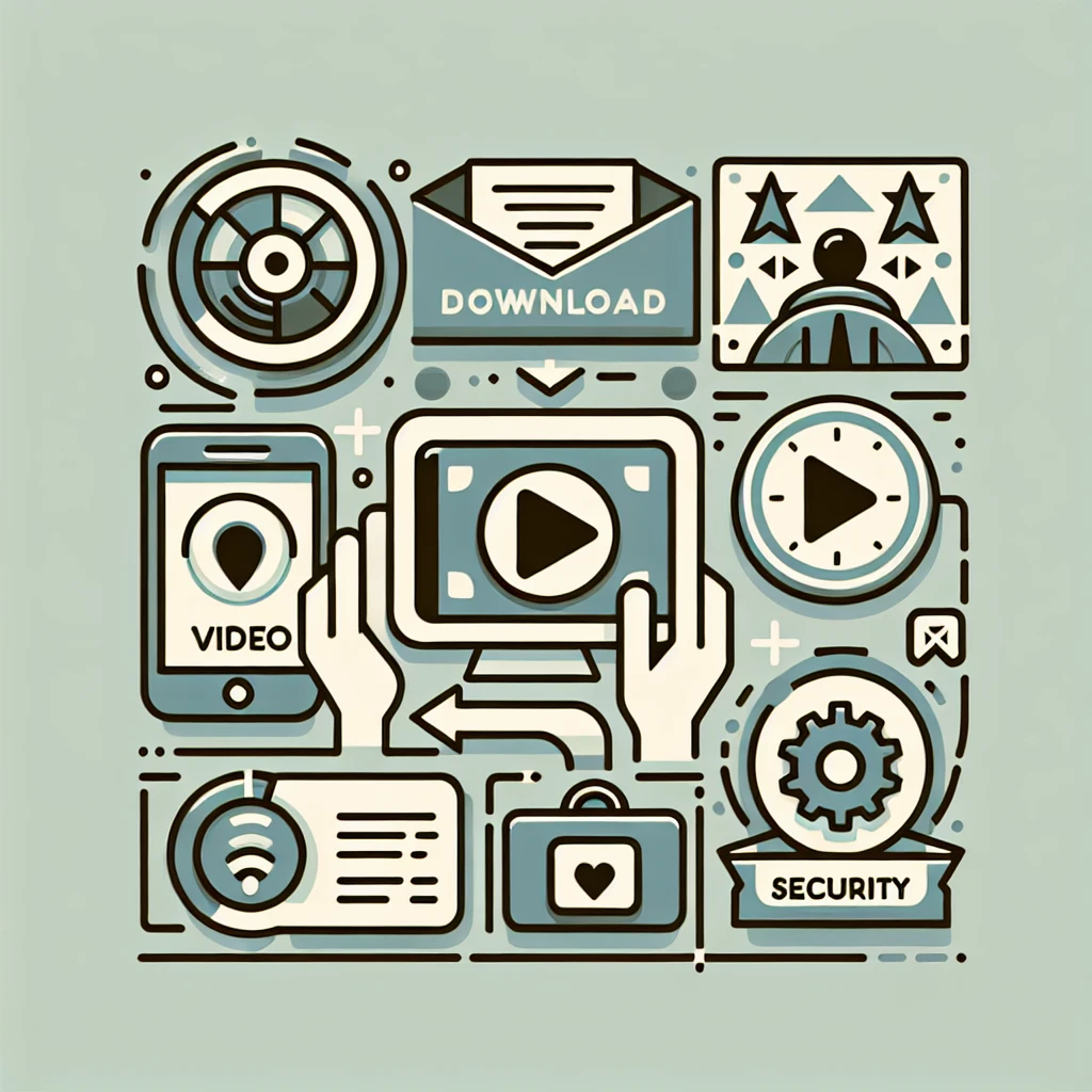Alt text: "Passo a passo para baixar vídeos do YouTube com segurança, ilustrando o guia completo sobre como fazer downloads de vídeos da plataforma."