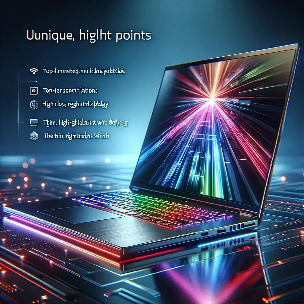 "Teclado retroiluminado multicolor do novo laptop Dell Inspiron, destacando design moderno e recursos avançados para melhorar a experiência do usuário."